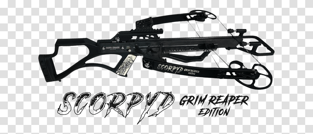 Drawn Grim Reaper Bow Scorpyd Deathstalker Grim Reaper, Gun, Weapon, Weaponry, Machine Gun Transparent Png