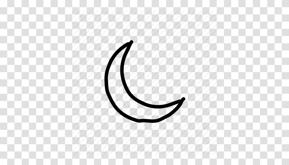 Drawn Hand Identity Islam Moon Ramadan Icon, Hook, Horseshoe Transparent Png