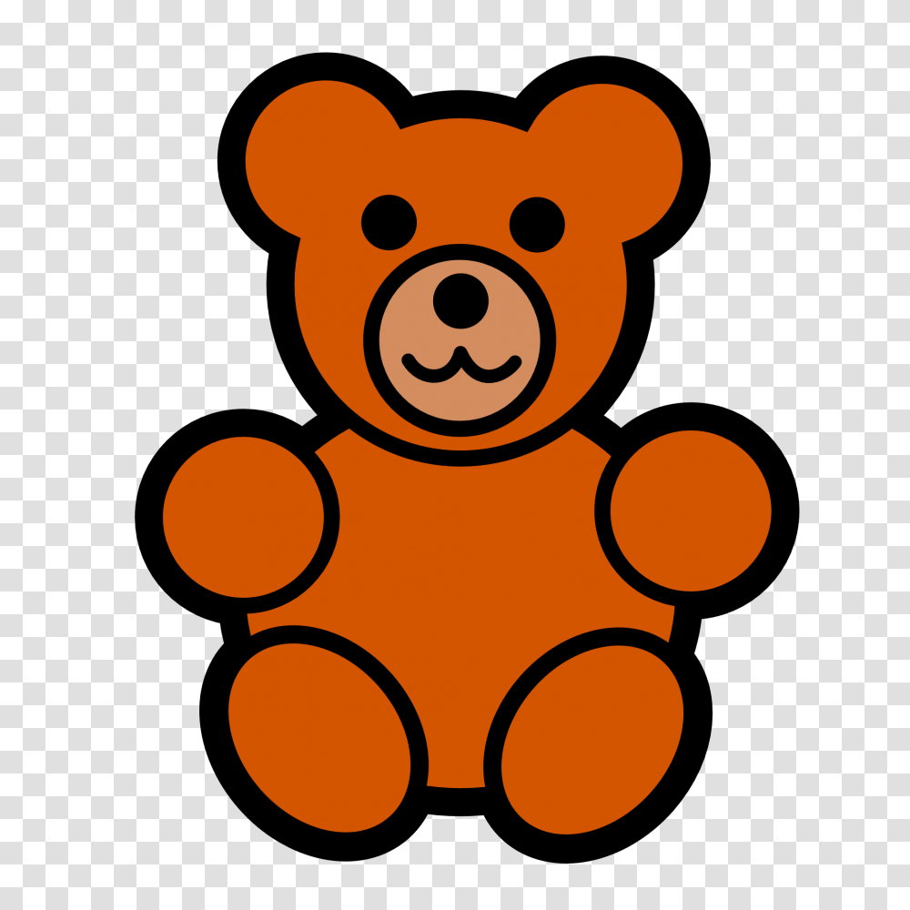 Drawn Head Teddy Bear, Toy, Plush Transparent Png