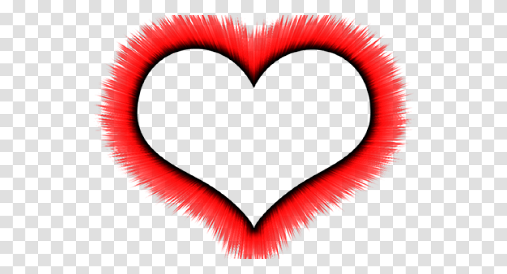 Drawn Hearts Heart Outline Heart Frame Background Transparent Png