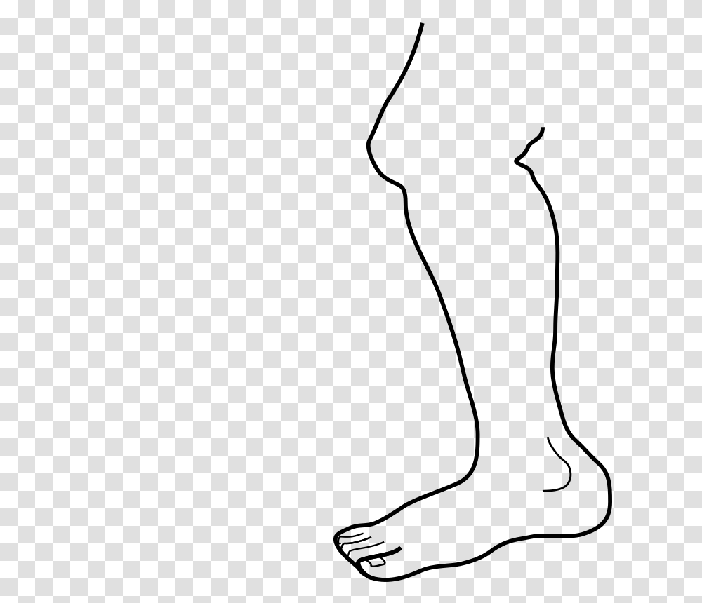 Drawn Legs Outline, Gray, World Of Warcraft Transparent Png
