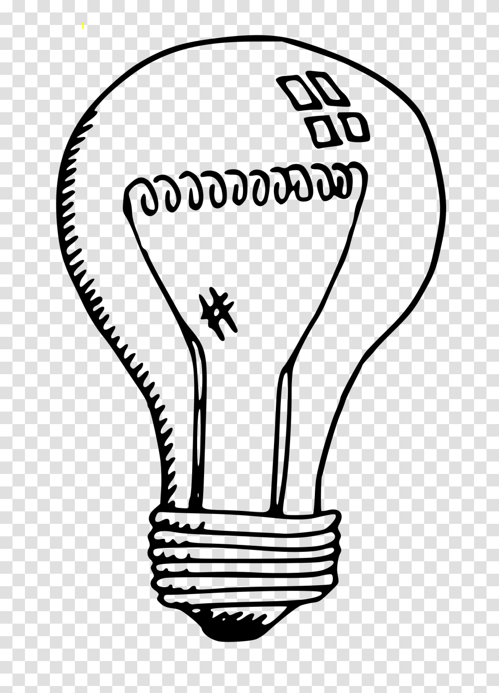 Drawn Light Bulb Simple, Gray, World Of Warcraft Transparent Png