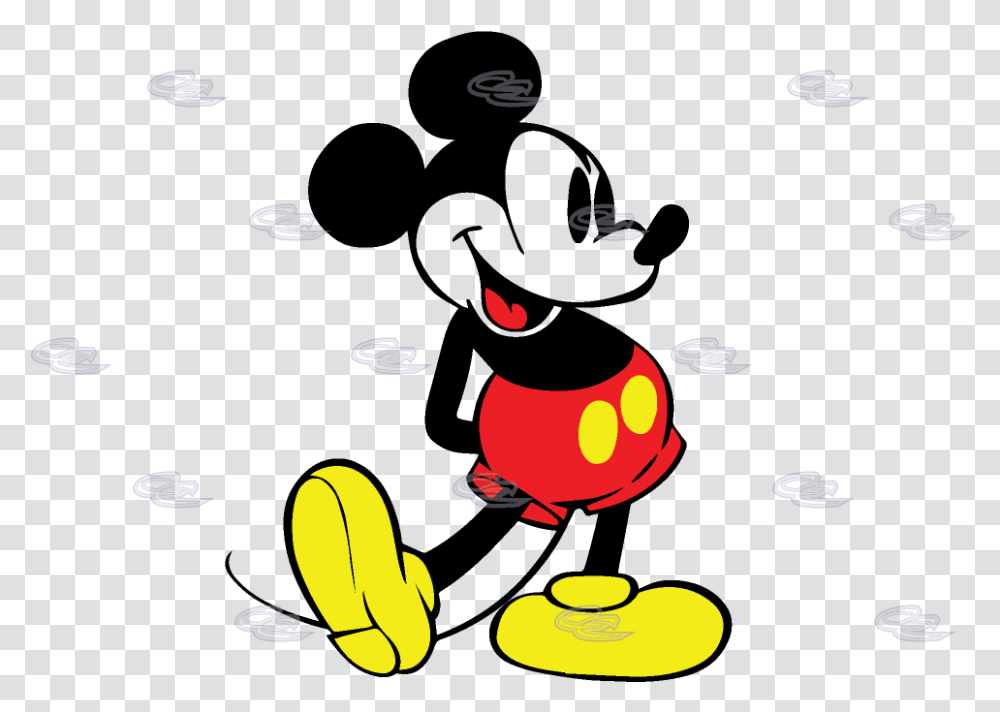 Drawn Mickey Mouse Old Fashioned, Plant, Fruit, Food, Banana Transparent Png