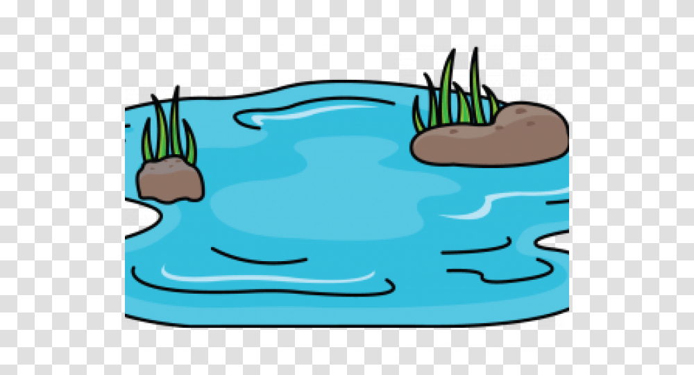 Drawn Pond Japanese, Water, Pool, Poster Transparent Png
