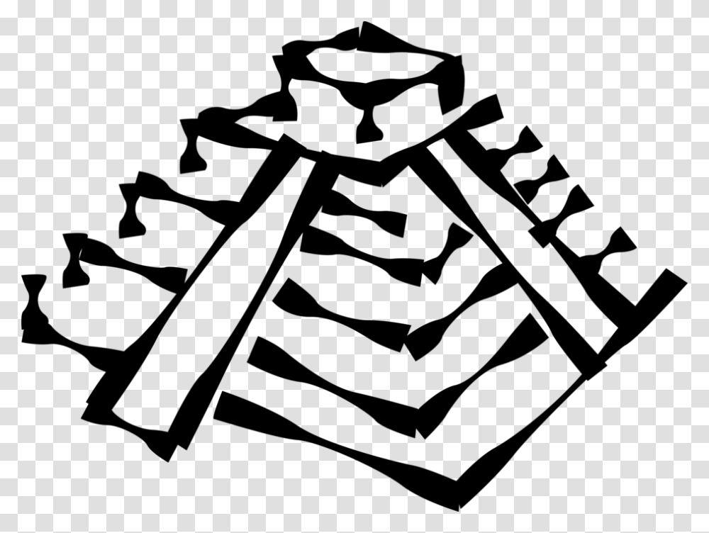 Drawn Pyramid Inca Pyramid, Gray, World Of Warcraft Transparent Png