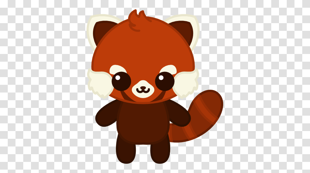 Drawn Red Panda Kawaii, Toy, Elf, Plush, Sweets Transparent Png