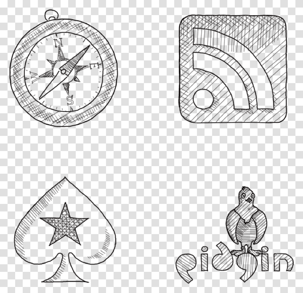 Drawn Safari Icon, Star Symbol Transparent Png
