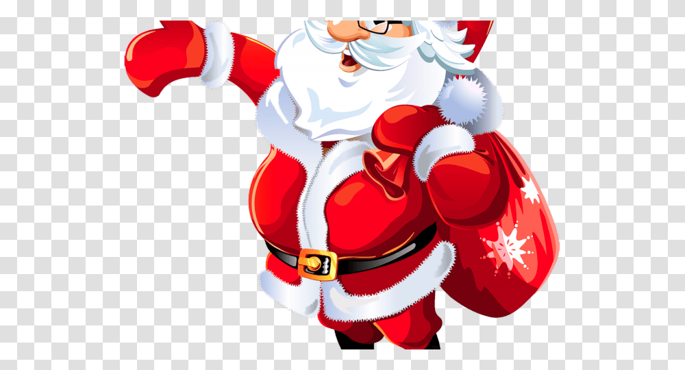 Drawn Santa Hat Clear Background Download Background Santa, Performer, Tree Transparent Png