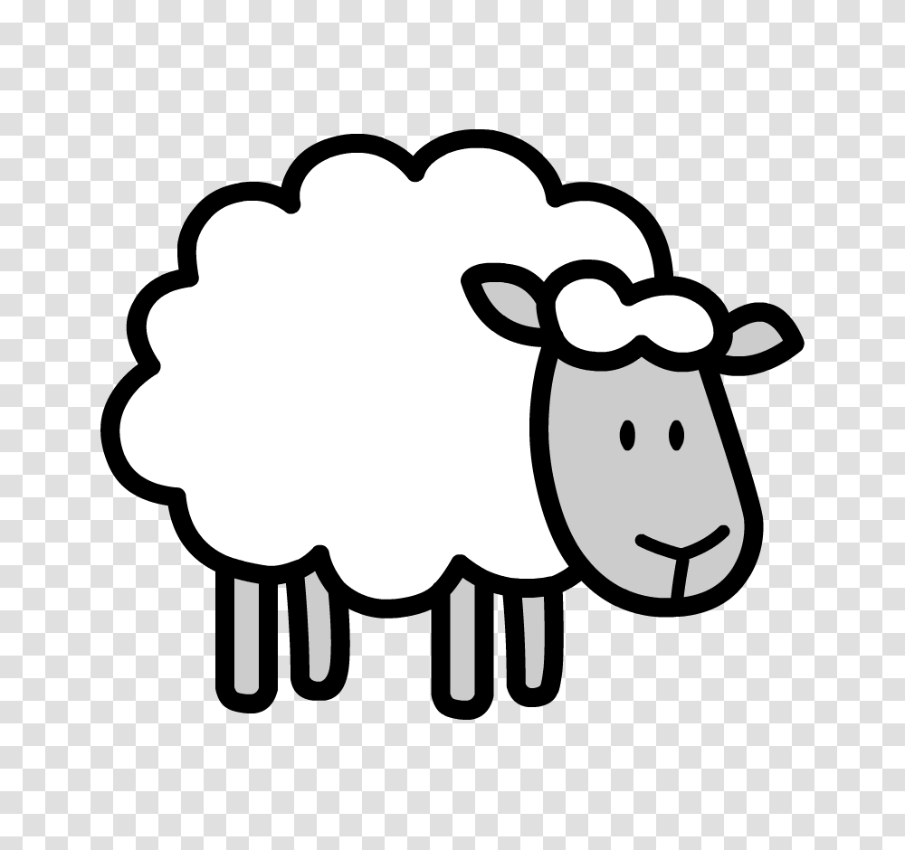 Drawn Sheep Dolly Sheep, Mammal, Animal, Stencil, Silhouette Transparent Png