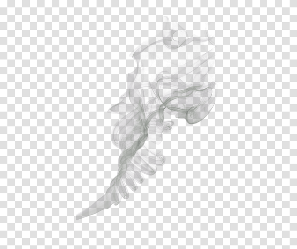Drawn Smoking Swirly Picsart Smoke, Person, Human Transparent Png