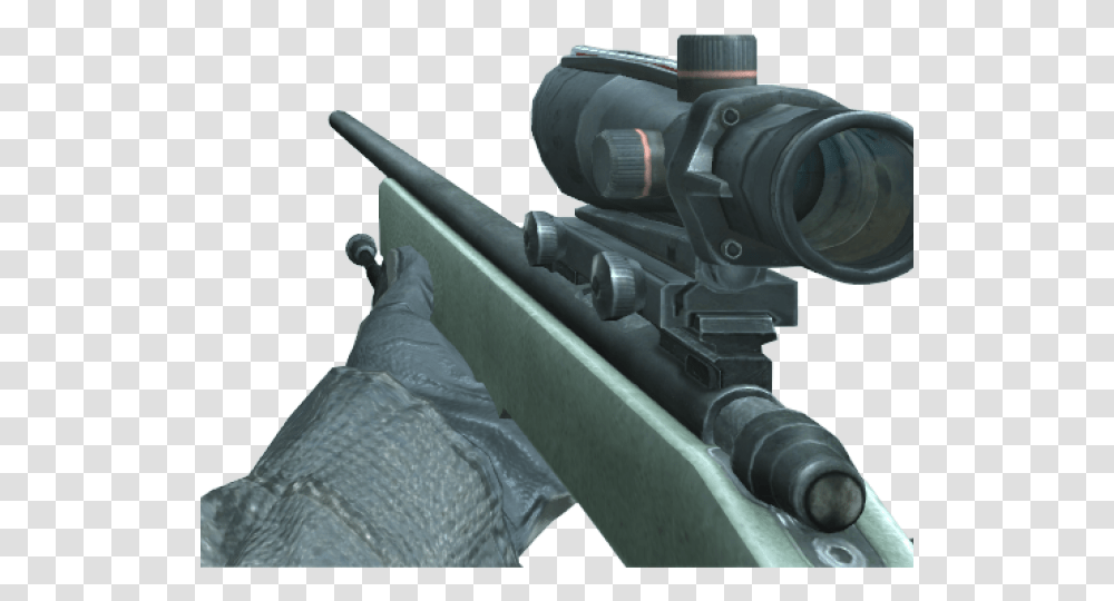 Drawn Snipers Cod Sniper Rifle, Weapon, Weaponry, Person, Human Transparent Png