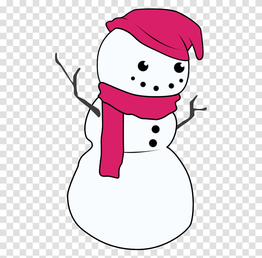 Drawn Snowman Without A Nose Free Image Download Snowman Without Nose, Outdoors, Nature, Winter, Chef Transparent Png