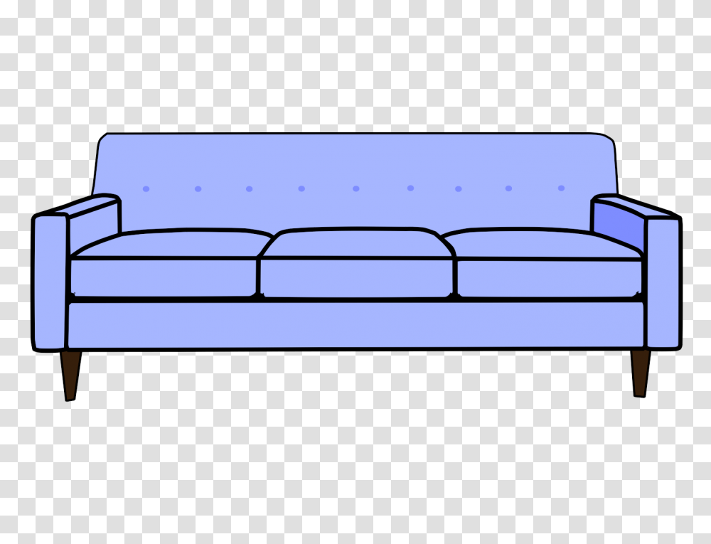 Drawn Sofa Clipart, Furniture, Pillow, Cushion, Couch Transparent Png
