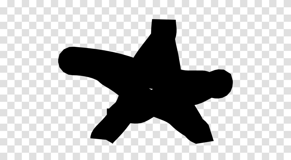 Drawn Star Large, Silhouette, Star Symbol, Animal Transparent Png