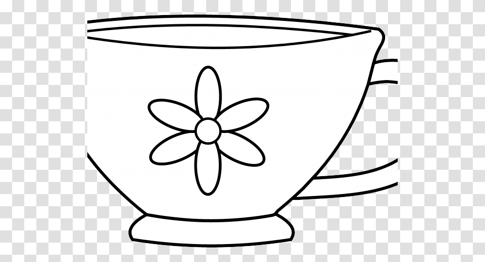 Drawn Tea Cup, Bowl, Porcelain, Pottery Transparent Png