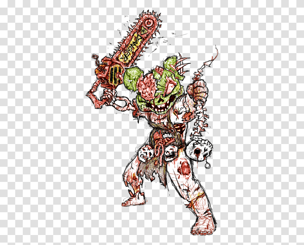 Drawn To Death, Doodle, Drawing, Plant Transparent Png