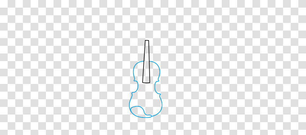 Drawn Violin Step, Stencil, Logo Transparent Png