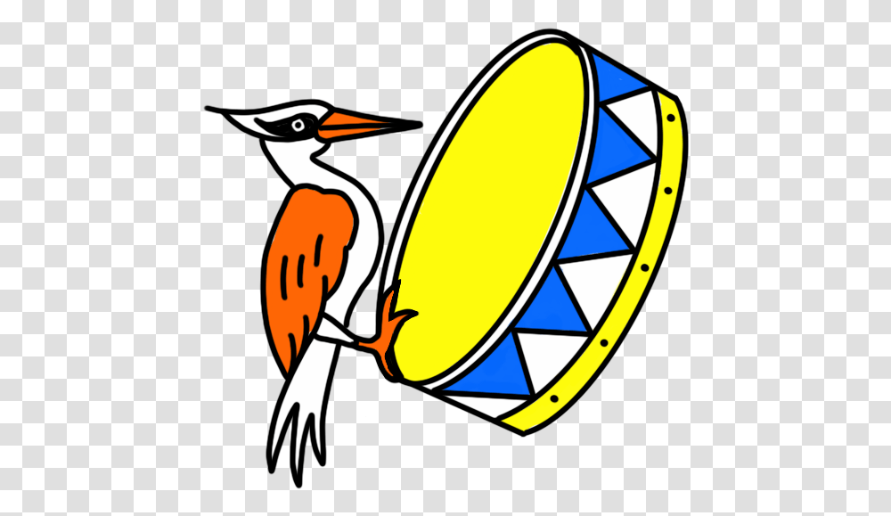 Drawnimation Drawnimations Twitter Woodpecker, Bird, Animal, Outdoors, Drum Transparent Png