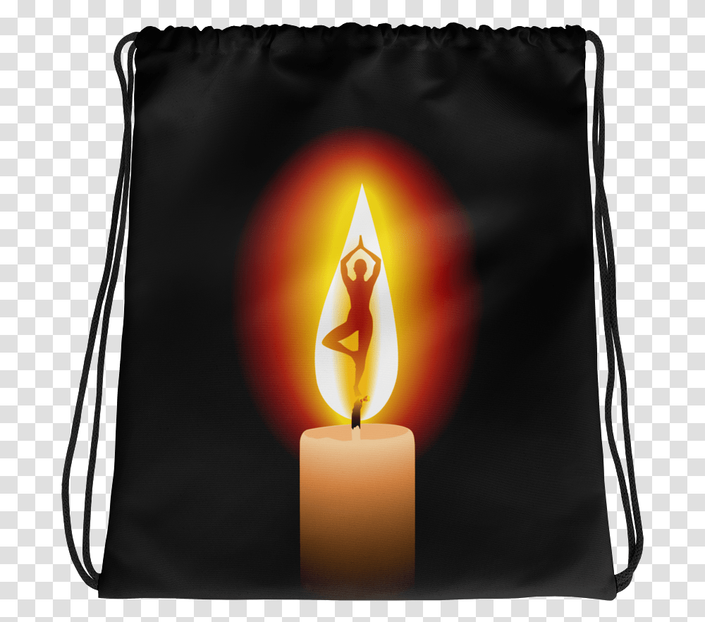 Drawstring, Candle, Fire, Flame, Lamp Transparent Png