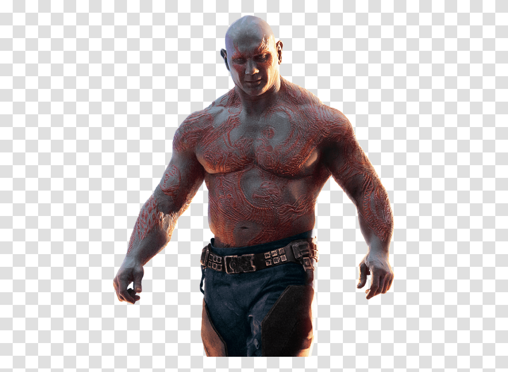 Drax Background Guardians Of The Galaxy Vol 2 Drax, Person, Human, Skin, Arm Transparent Png