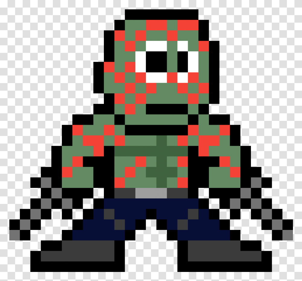 Drax Sprite By, Robot, Rug, Minecraft Transparent Png