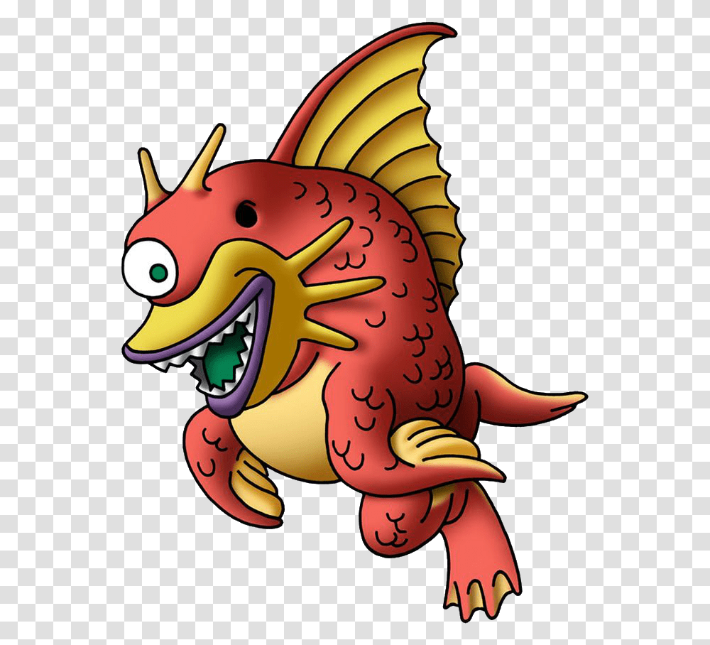 Dread Herring Japanese Names Dragon Quest Character Dragon Quest Helldorado, Animal, Fish, Amphiprion, Sea Life Transparent Png