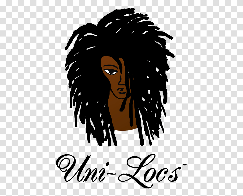 Dreadlocks Hairstyle Hair Twists Braid Afro Textured Dreadlock Girl Clipart, Poster, Advertisement, Black Hair Transparent Png