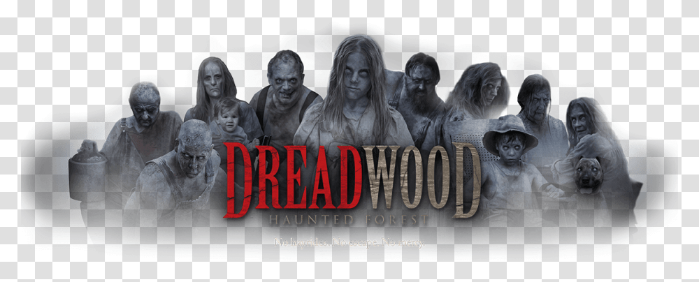 Dreadwood Logo And Hillbilly Family Album Cover, Person, Word, Painting, Advertisement Transparent Png