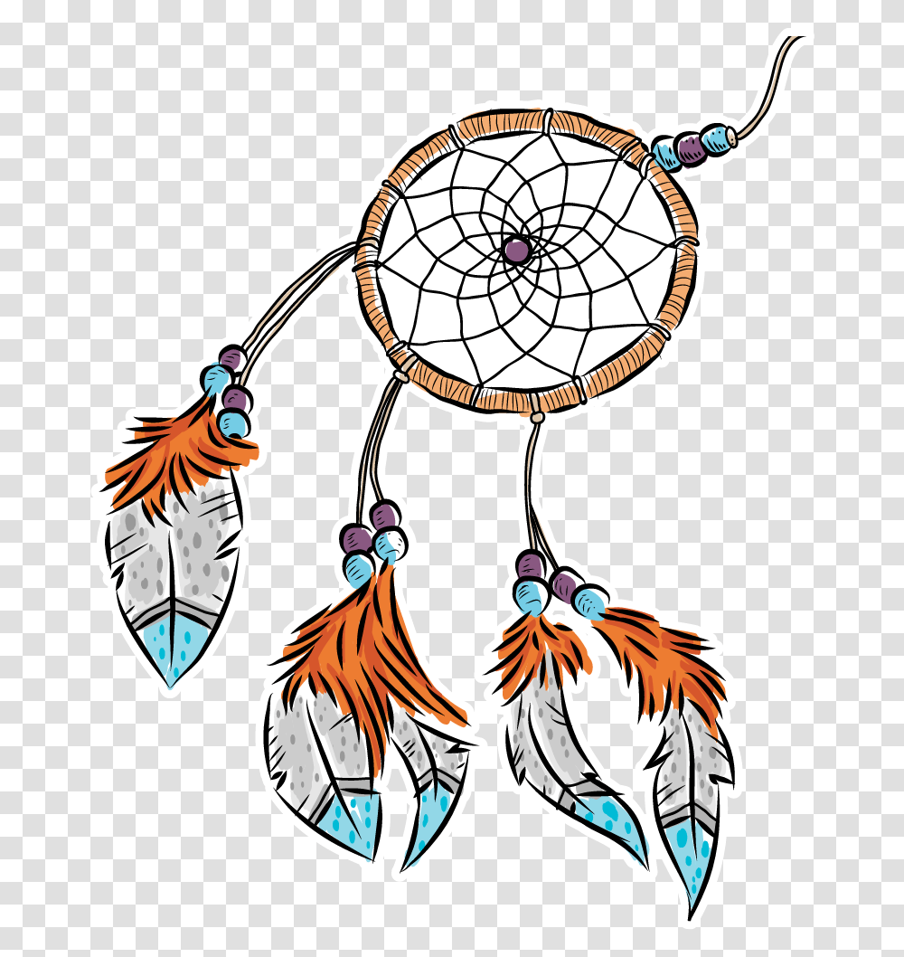 Dream Catcher For Car Vehicle Sticker Colorido, Accessories, Accessory, Jewelry, Animal Transparent Png