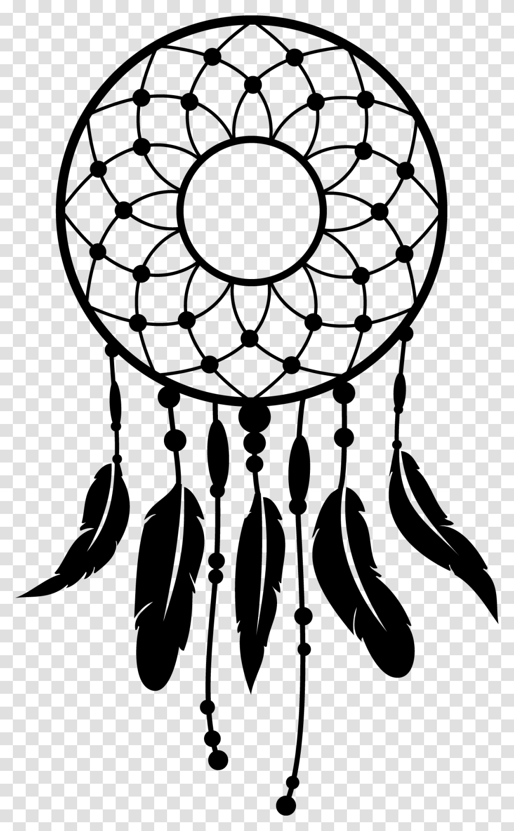 Dream Catchers Decal Vinyl Creations, Stencil, Lamp, Chandelier Transparent Png