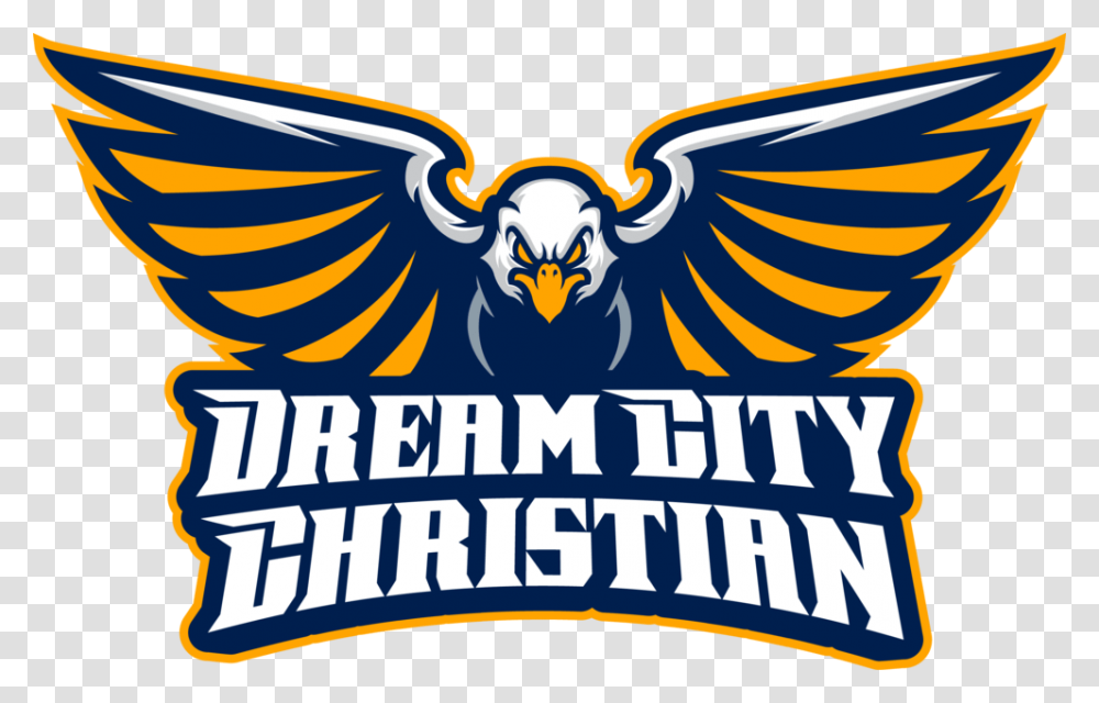 Dream City Christian Logo Dream City Christian School, Trademark, Eagle, Bird Transparent Png