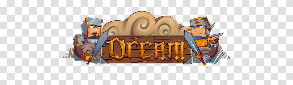 Dream Cloud Minecraft Server Logo Meobot's Wall Graffiti, Text, Word, Meal, Food Transparent Png