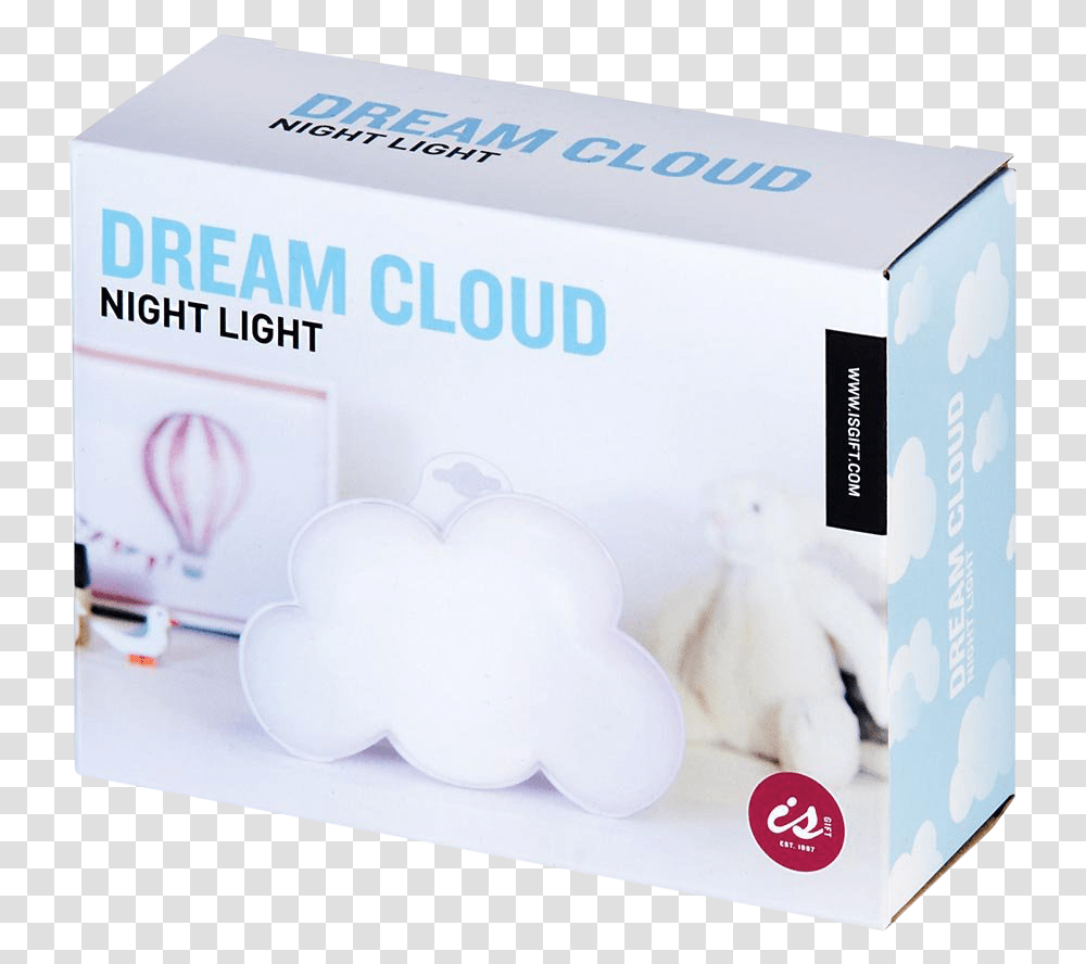 Dream Cloud Night Light Carton, Box, Cardboard Transparent Png