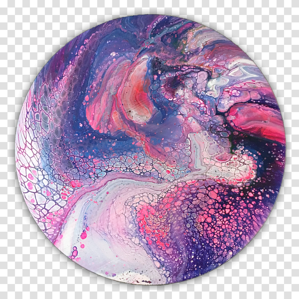 Dream Division Circular Fluid Painting Circle Transparent Png