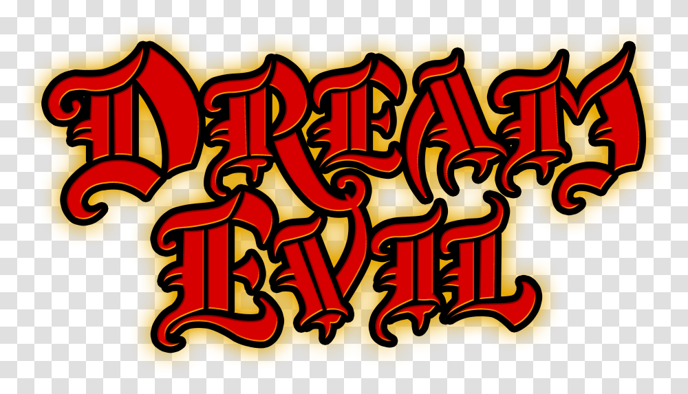 Dream Evil Ronnie James Dio Tribute Band Images Library Illustration, Text, Alphabet, Art, Graffiti Transparent Png
