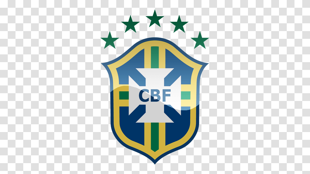 Dream League Soccer 2016 Brazil Logo Brazil National Football Logo, Armor, Shield, First Aid Transparent Png