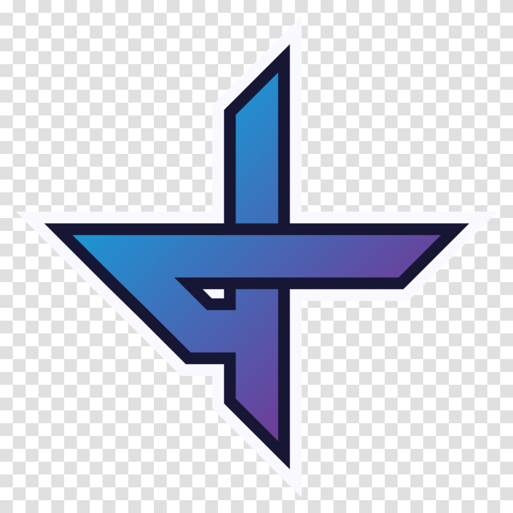 Dream Team Rocket League Gaming Logo, Cross, Star Symbol, Trademark Transparent Png