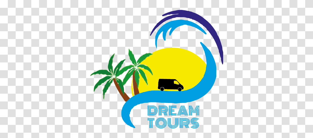 Dream Tours Palm Trees Decals Vinyls, Graphics, Art, Poster, Advertisement Transparent Png