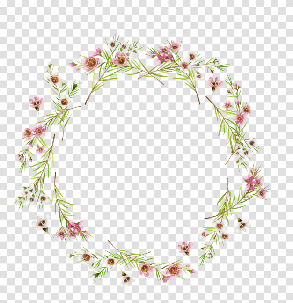 Dreamcatcher Clipart Wreath Free Vector Flower Circle, Pattern, Floral Design, Plant Transparent Png