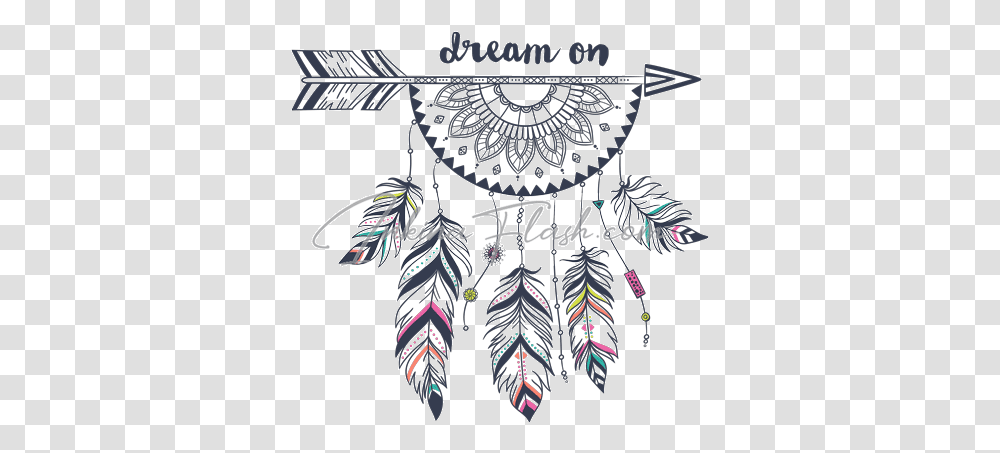 Dreamcatcher Dream Catcher And Arrow Tatoo, Pattern, Lace, Rug, Accessories Transparent Png