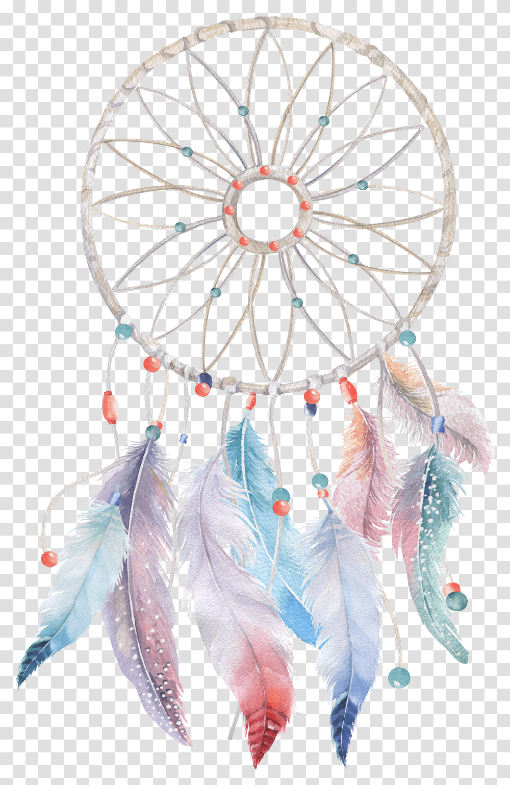 Dreamcatcher Hd Watercolor Dream Catcher Transparent Png