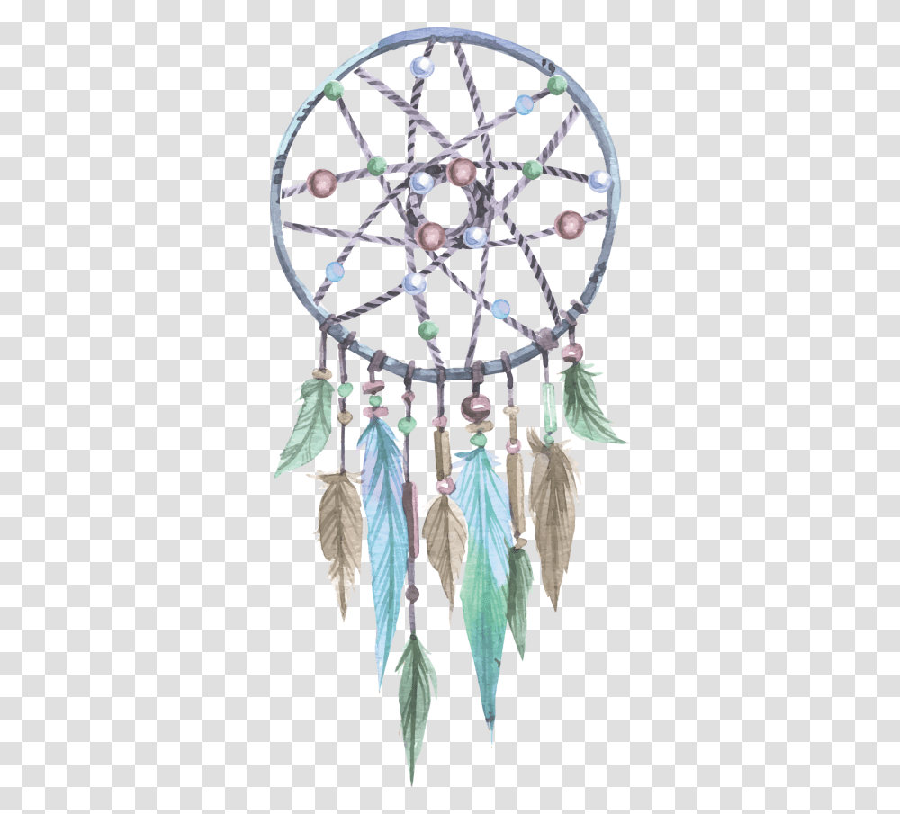 Dreamcatcher Painted Craft Invitation Birthday Vector Dream Catcher Crafts, Accessories, Accessory, Jewelry, Earring Transparent Png