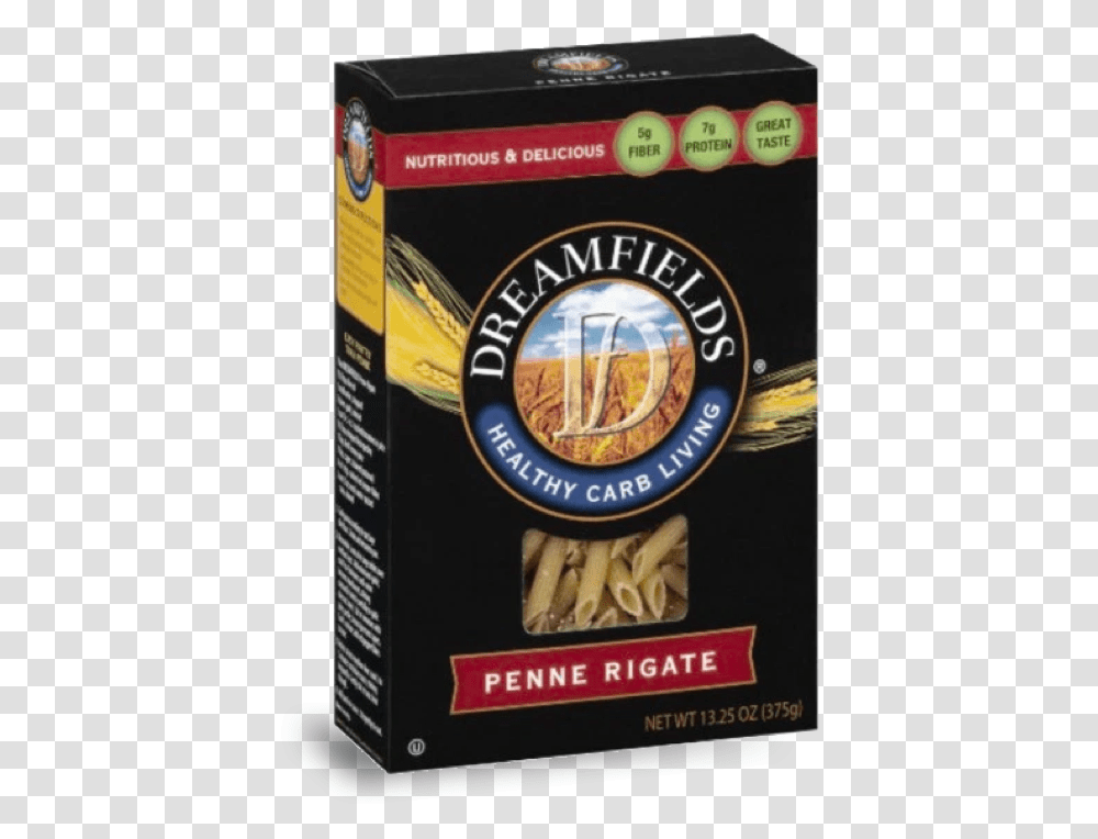 Dreamfields Pasta Penne Rigate In A Box Dreamfields Elbow Pasta, Beer, Alcohol, Beverage, Drink Transparent Png