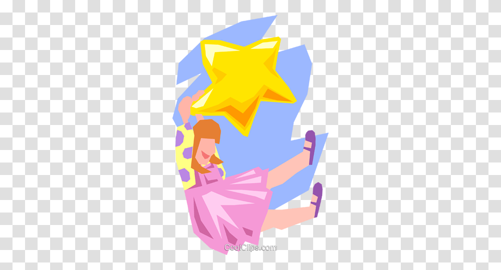 Dreaminghanging On A Star Royalty Free Vector Clip Art, Star Symbol, Poster Transparent Png