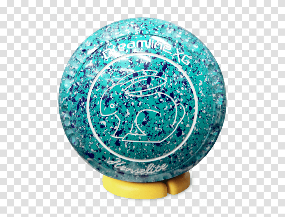Dreamline Xg Size 1 Gripped Blue Lagoon Rabbit Logo Circle, Sphere, Jar, Pottery, Turquoise Transparent Png