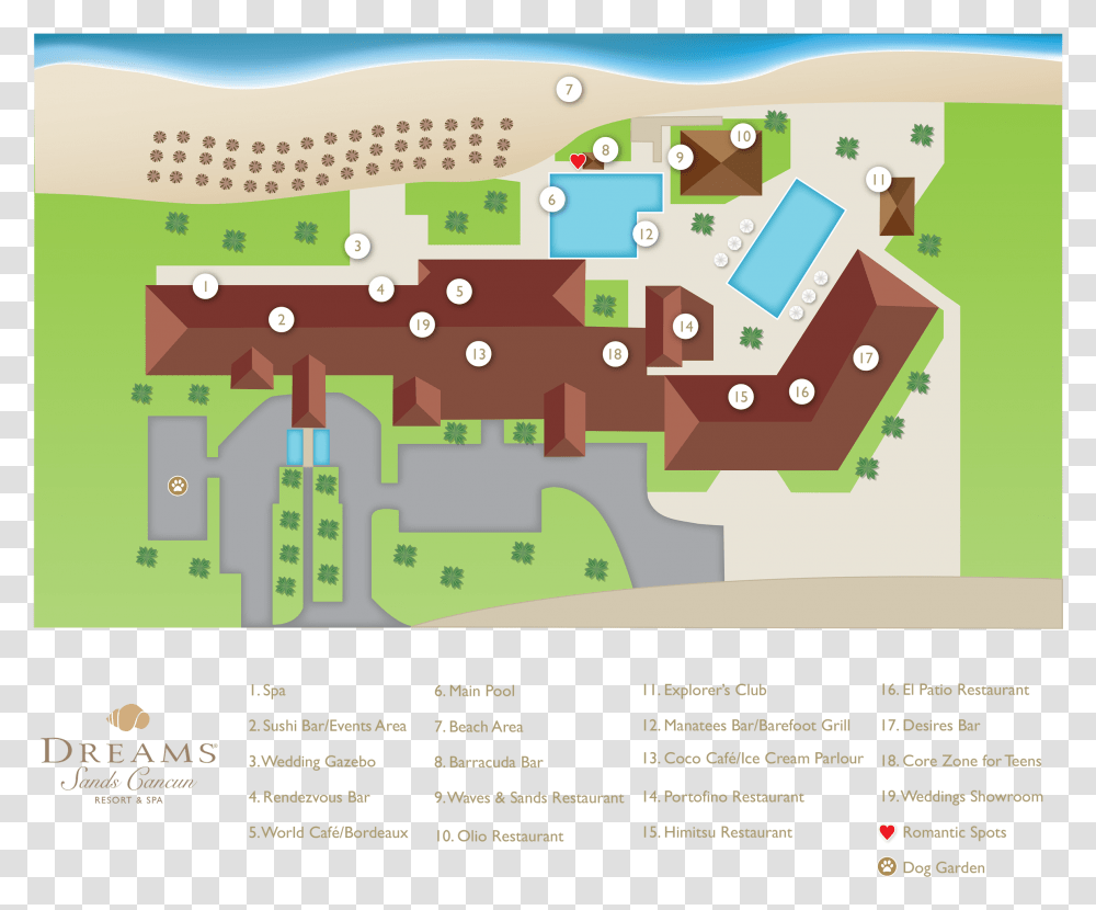 Dreams Huatulco Resort Map, Neighborhood, Urban, Diagram, Plan Transparent Png
