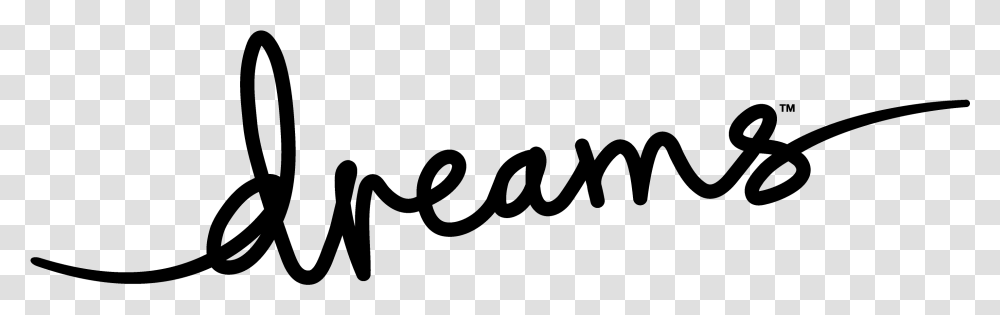 Dreams Logo Calligraphy, Gray, World Of Warcraft Transparent Png