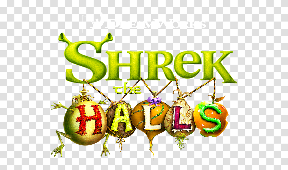 Dreamworks Shrek The Halls Illustration, Text, Paper, Flyer, Poster Transparent Png