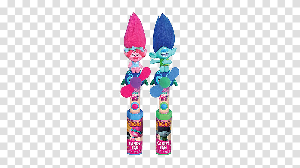Dreamworks Trolls Character Fan Candy Toy Great Service Fresh, Bottle, Beverage, Drink, Water Bottle Transparent Png