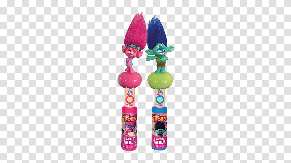 Dreamworks Trolls Character Light Sound Wand Candy Toy Great, Apparel, Purple, Bottle Transparent Png